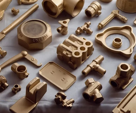 OEM Copper Casting Service Manufacturers Metal copper Brass die casting product parts
